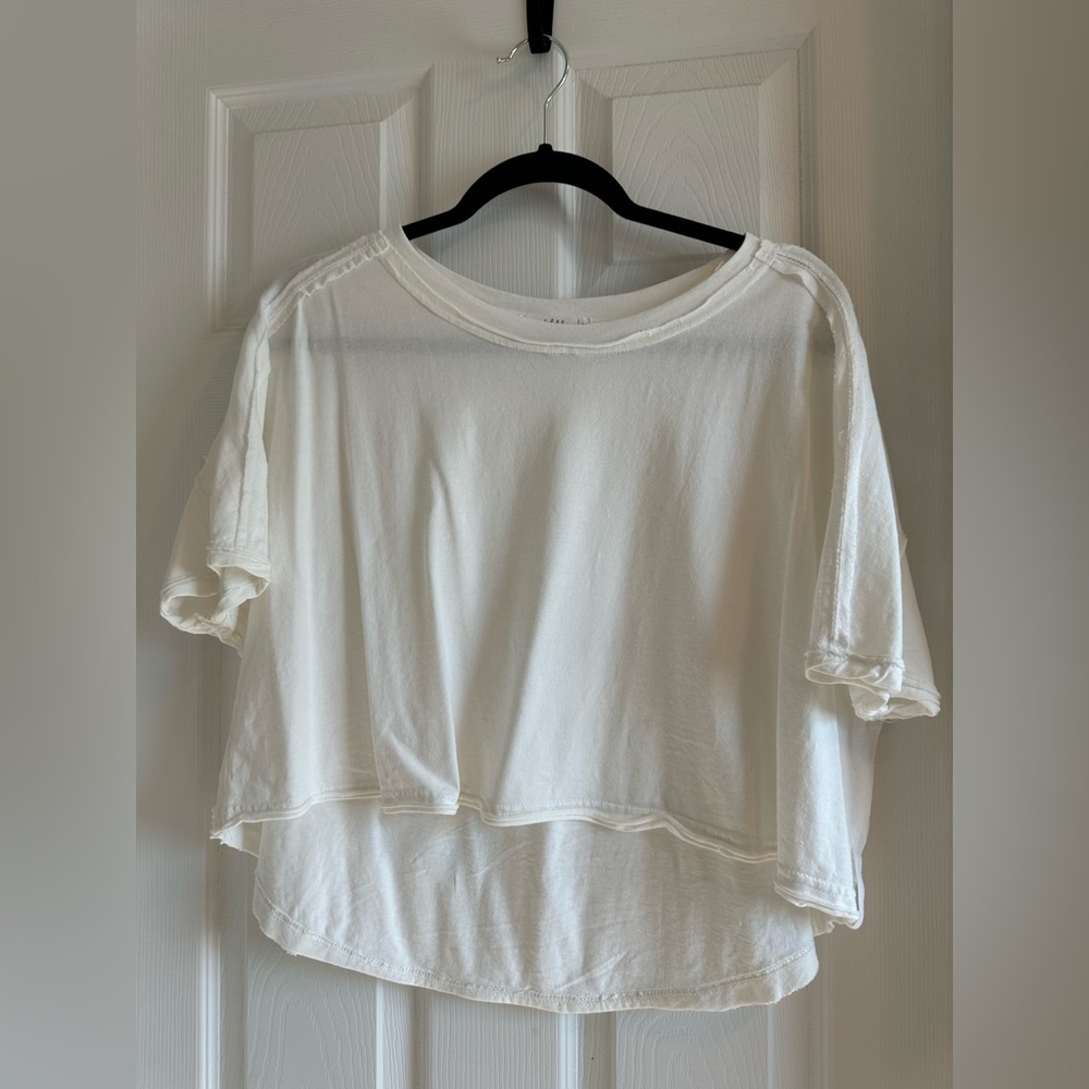 Women's White Casual Top